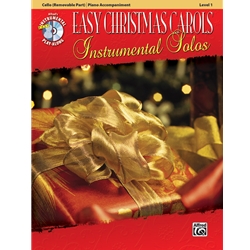 Easy Christmas Carols for Cello (Level 1) with Piano Accompaniment