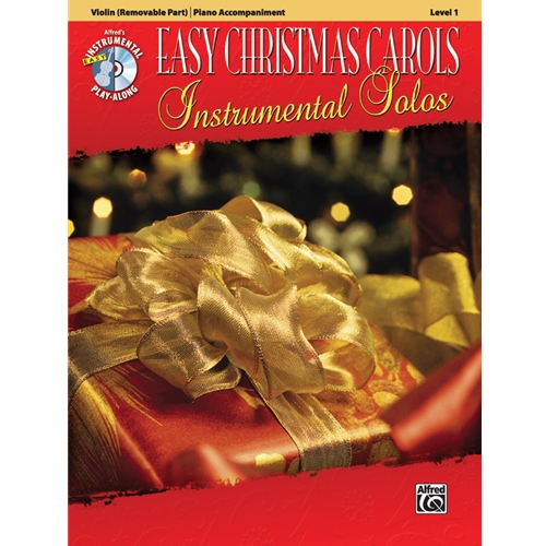 Easy Christmas Carols for Violin (Level 1) with Piano Accompaniment