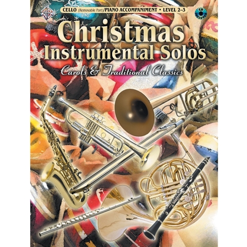 Christmas Instrumental Solos for Cello (Level 2-3)